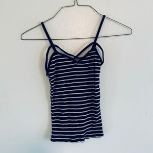 NWT Brandy Melville Ribbed Striped Tank Tee